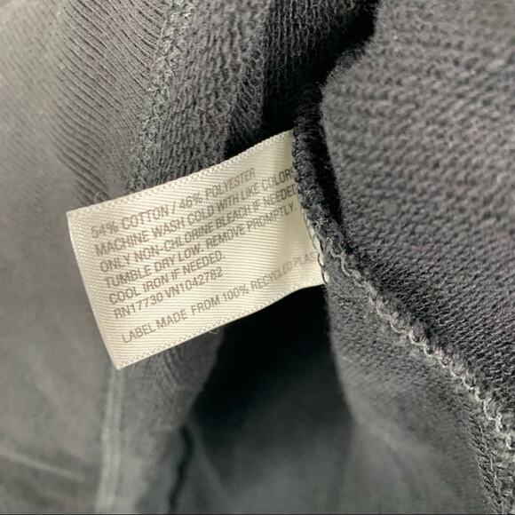 Colsie Hooded Sweatshirt XS Black Kangaroo Pocket NWT - Picture 8 of 10